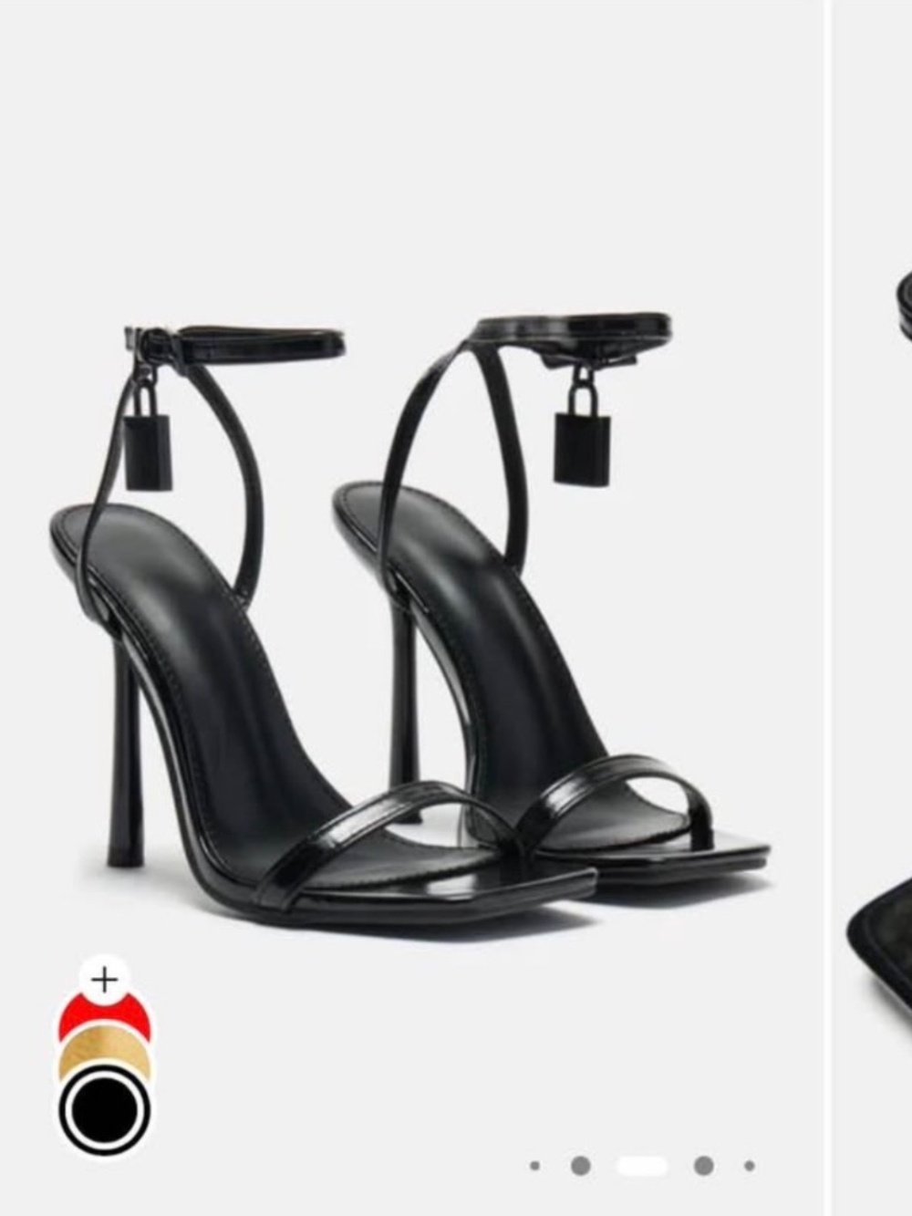 Black fashion nova heels